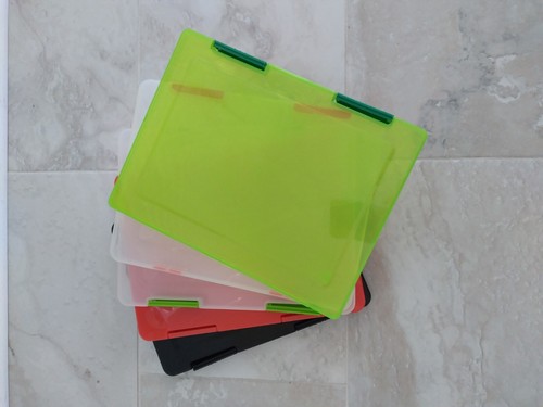Portable plastic file - plastic,