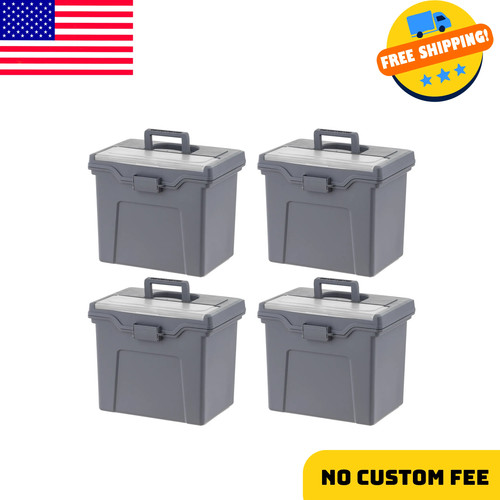 Portable plastic file - portable, with