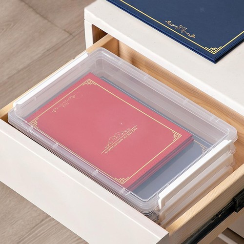 File box stackable plastic - a4,