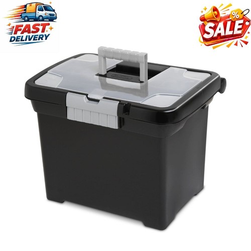Plastic storage bin portable - storage, bin/